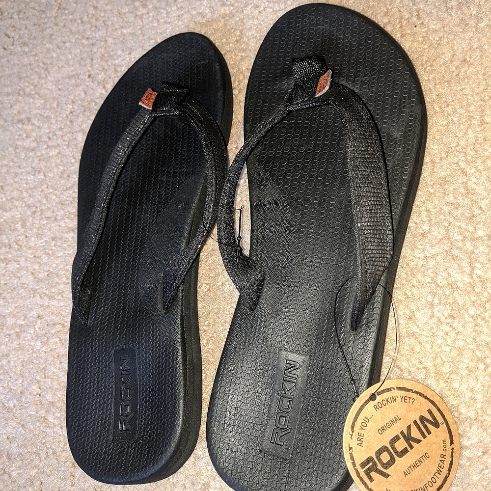 Rocking Brand New sandles